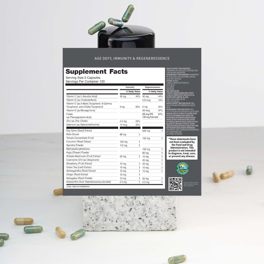 Holistic Health - Supplements Fact - Age defy