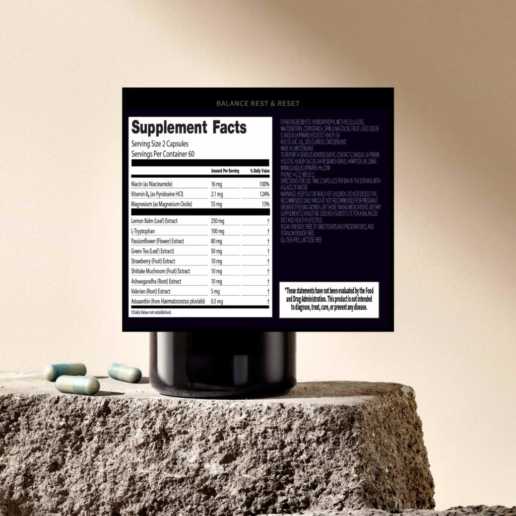 Holistic Health -Supplements Fact - Balance Rest & Reset