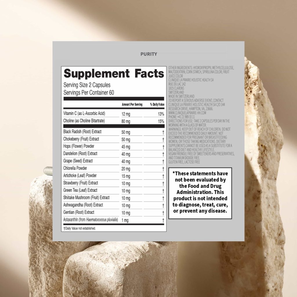 Holistic Health -Supplements Fact - Purity